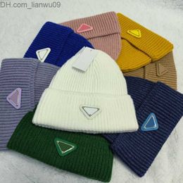 Beanie/Skull Caps Luxury designer Beanie Hat Skull CapWinter Unisex Cashmere Letters Casual Outdoor Bonnet Knit Hats 18 Colour Warm Z230819
