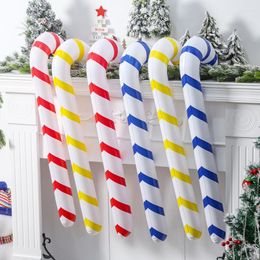 Christmas Decorations Inflatable Candy Canes Balloons For Party Merry Decoration Home Xmas Tree Ornaments Decor Navidad Gifts