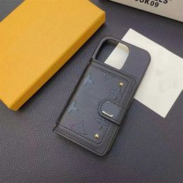 Luxury Design Wallet Phone Cases for iPhone 15 14 14pro 13 13pro 12 11 Pro 12pro 11pro Xr X Xs Max 8 7 Plus case PU Leather Purse Cover