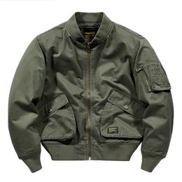 Mens Jackets Autumn Men Military Tactical Army Multipocket Cotton Windbreaker Overcoat Motorcycle Stand Collar Outdoor 230817