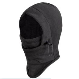 Motorcycle Helmets Headwear Helmet Winter Bike Neck Caps Scarf Windproof Warm Mask Bicycle Face Shield Dustproof Coldproof Drop Deli Dhzmx