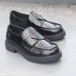 Dress Shoes Top Quality Full Leather Handmade Classic Buckle Flat Comfort Business Casual Shoes 230817