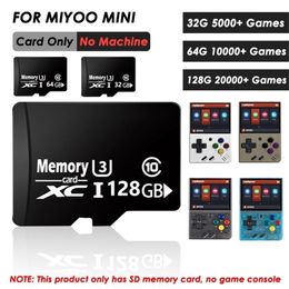 Other Electronics MIYOO MINI V2 Micro Memory SD Card 128GB 20000Games 32GB 64GB SD TF Flash 32 64 128 GB for Accessories 230816