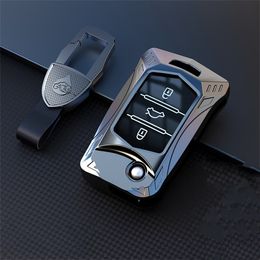 Plush Keychains Car Remote Key Cover Case For Baojun 730 510 560 310 630 310W Auto Smart Key Accessories Full Cover Shell Car-Styling Keychain 230818