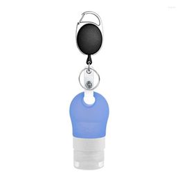 Storage Bottles 1pcs Empty Bottle Set Shampoo Shower Gel Squeeze Dispenser Refillable Silicone Container With Rope Drop