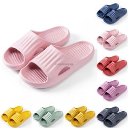 Non-brand Women Shoes Mens Discount Slippers Wine Red Yellow Green Pink Purple Blue Men Slipper Bathroom Wading Shoe Size 36-45709