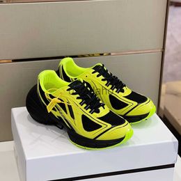 Dress Shoes 2023 ICCLEK TK-MX Luxury Runner Men lace-up sneakers top quality made of technology knitted fabrics cowhide and rubber shoes J230818