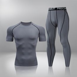 Thermal Underwear Men's Winter Men Warm First Layer Man Undrewear Set Compression Quick Drying Second Skin Long Johns Sport 776