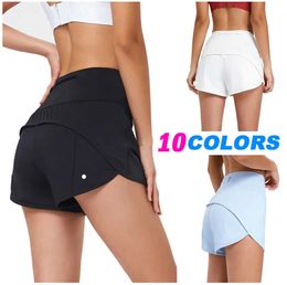 Shorts yoga outfit sets Womens Sport Hot Shorts Casual Fitness yoga Lady Girl Workout Gym Running Fitness with Zipper Pocket On the Back
