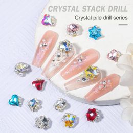 Nail Art Decorations 5Pcs Accessories Rhinestones Faux Crystal Jewelry Phone Case Salon