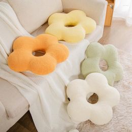 Pillow Luxury Flower Shaped Plush Throw Baby Bed Living Room Sofa Decorative Pillows Home Decor