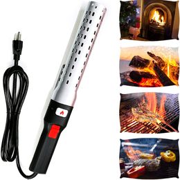 BBQ Tools Accessories Charcoal Lighter Electric Starter for Barbecue Grill Firelighter Quickly Fire Smoker 230817