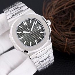 2023 Männer Watch Edelstahlgurtbewegung Mechanische Uhren Armbanduhren super leuchtend wasserdichte Glasmenschen Uhren Montre de Luxe Geschenke AAA 002