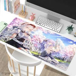 Mouse Pads Wrist Mouse Pad Gaming Home Custom Computer Mousepad Playmat Natural Rubber Office Carpet Non-Slip Laptop Mouse Mat R230818