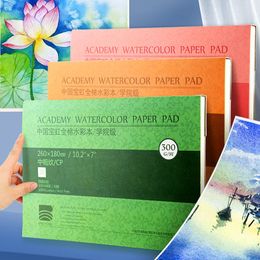 Notepads Cotton Professional Watercolor Paper 20Sheets Hand Painted Book for Artist Student Blank Graffiti 230818