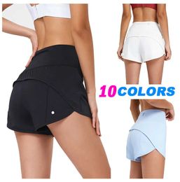 Shorts yoga outfit sets Womens Sport Hot Shorts Casual yoga Leggings Lady Girl Workout Gym Running with Zipper Pocket On Back