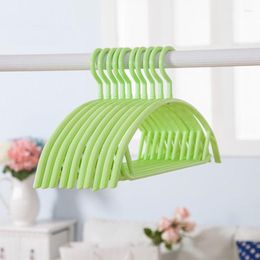 Hangers 10 Pcs/lot 40cm Plastic Clothes For House Dormitory Anti-skid Seamless Shirts Drying Wardrobe Space Saving Heavy Duty Pants Hanging