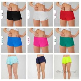 Summer Yoga Hotty Hot Shorts Breathable Quick Drying Sports Underwear Womens Pocket Running Fitness Pants Princess Sportswear Gym Legging