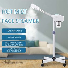 Steamer Steamer Spray Face Moisturiser Vaporizer Mist Machine Pore Deep Clean Skin Care Spa Ozone Ion Sparyer Chinese herbal 230817
