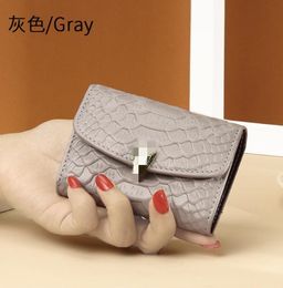 Classic Leather Snake Pattern ID Card Holder Women's Small Exquisite Large Capacity Multi-Card-Slot Cards Holder