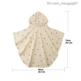 Pajamas Soft cotton baby bath towel children's hooded towel suitable for newborns to 1 2 and 3 years old baby bath towel skin friendly children's bathroom 74 * 68cm Z230818