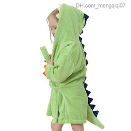 Towels Robes Cotton baby bath towel cartoon hoodie baby girl boy pajamas baby bath towel baby bath towel Z230819