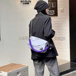 Designer Bag Korean casual trendy and cool niche design nylon underarm gender couple crossbody designer bag caitlin_fashion_bags