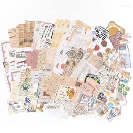 Gift Wrap 260pcs Vintage Scrapbook Supplies Pack For Art Journaling Junk Journal Planners DIY Paper Stickers Craft Kits