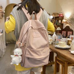 Backpack Drop Summer Large Capacity College Students Pink High School For Children Girls Shoulder Bags