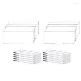 Jewellery Pouches 10 Pcs Acrylic Place Card Stands Clear Table Display Holder Sign Stand Wedding Number With Slot For