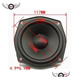 Amplifiers I Key Buy High-Quality 4.5 Inch Waterproof 8 Ohm Bass Speaker 117Mm Rms 30W Car Midrange Speakers Drop Delivery Mobiles M Dhxba