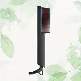 Hair Straight Comb Beard Comb Electric Beard Straightening Comb With Six Speed Temperature Digital Temperature Display