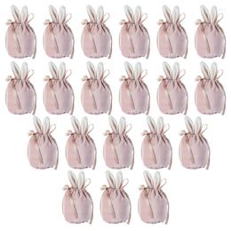 Storage Bags Easter Treat Velvet Drawstring For Goodie Gift Party Supplies Decorations