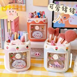 Pencil Cases Four Colors Available Cute Style Large Capacity Pen Holder Can Be DIY Design 230818