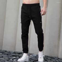 Men's Pants Autumn Winter Men Hip Hop Joggers Male Cargo Trousers Solid Multi-pocket Sweatpants