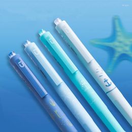 Ocean Animal Boat Anchor Scallop Pattern Creative Gel Pens Exclusive Design Stationery Caneta Kid Student Writing Supplies