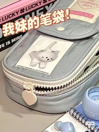 Pencil Bags Stationery Bag Versatile Pen Cute School Supplies Korean Cases Back To 230818