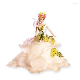 Baking Moulds Cake Topper Doll Half Naked Body ABS Material Cute Dolls For Baby Shower Themed Party Guest Favours Supplies T21C