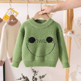 Pullover Autumn Baby Girls Boys Sweaters Coat Kids Knitting Pullovers Tops Baby Boys Girls Cartoon Long Sleeve Sweaters x0818