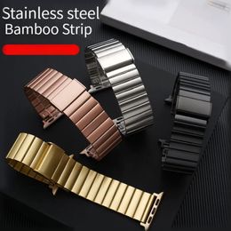 Stainless Steel Bracelet for Apple Watch Band 44mm 45mm 41mm 40mm Metal Strap for Iwatch Series 6 8 7 Se 5 4 Ultra 49mm 38mm 42mm Wristband Belt