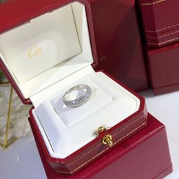 Ringdesigner ring lyxiga smycken ringar för kvinnor alfabet diamant design mode casual jul present smycken valentiner dag gåva mångsidiga ringar szie 6-9