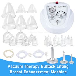 Vacuum Suction Cup Massage Treatment For Slimming Lymphatic Drainage Breast Enhancement Buttock Lifting Cellulite Cupping scraping Massager