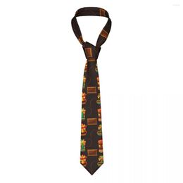 Bow Ties Mens Tie Classic Skinny Fun Ethnic Masks Neckties Narrow Collar Slim Casual Accessories Gift