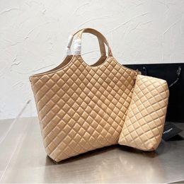 designer bag handbags women shoulder bags high quality leather tote bag women purse large handbag 2pcs/set Y styles Brown Diamond Lattice