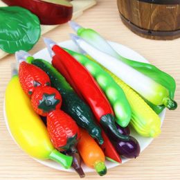 Pcs/Lot Cute Lovely Funny Fruit-Shaped Vegetabole-Shaped Ballpoint Pen With Magnet For School Stationery & Office