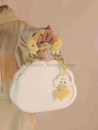 Designer Bag Small Cream Cloud Female 2023 Japanese and Korean Girls Cute Handbag Simple Versatile Crossbody designer bag caitlin_fashion_bags