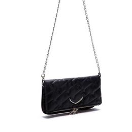 Trendy Z Wing Designer-handbags V Women Bags Handbag Chain Shoulder Bag Fashion Street Fold Zipper Leather Bag Exquisite Designer Handbags Tote