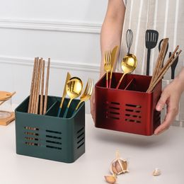 Food Storage Organisation Sets Stainless Steel Cutlery Holder Vertical Dishes Drainer Chopsticks Drain Basket Tableware Organiser Shelves Kitchen Tools 230817