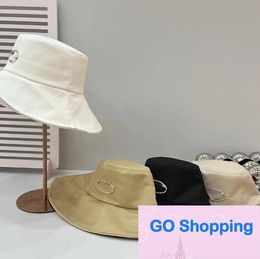 Classic Trendy Bucket Hat Casual Short Brim Bucket Hat Cross Embroidered Men's and Women's Washed Denim Distressed Sun Hats