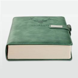 Notepads 416 Pages Super Thick Leather A5 Journal Notebook School Office Meeting Record Notepad Soft Diarys 80gms 20232024 230818